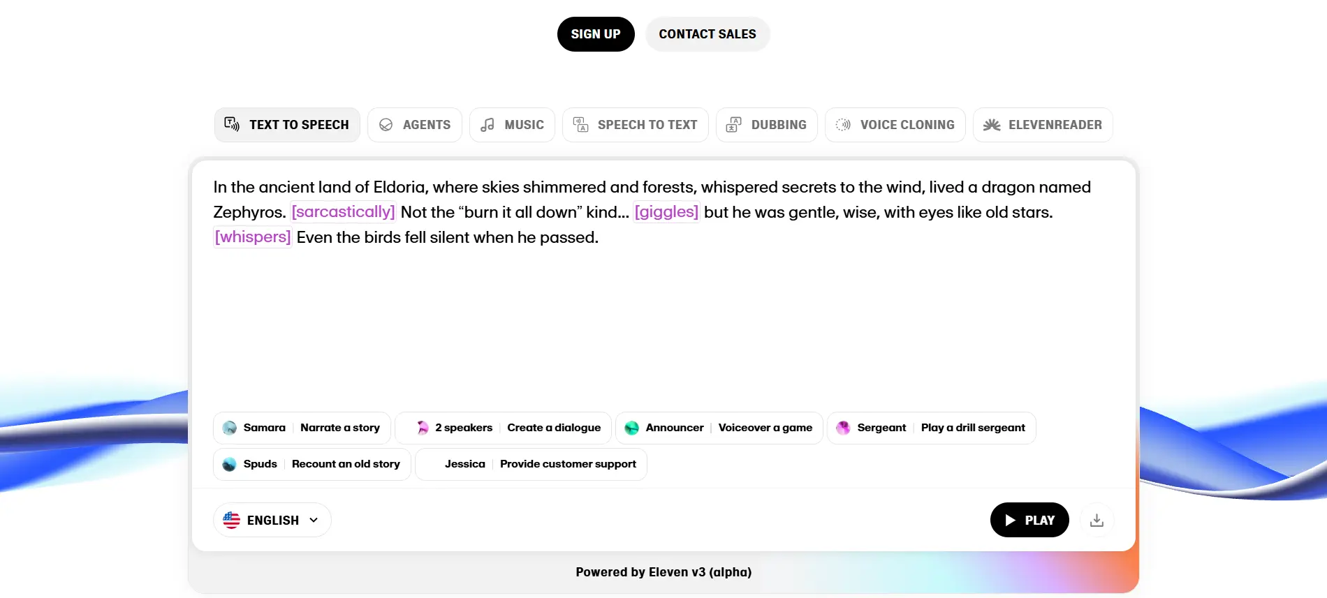 پرکاربردترین ابزارهای هوش مصنوعی در ۲۰۲۵ - elevenlabs