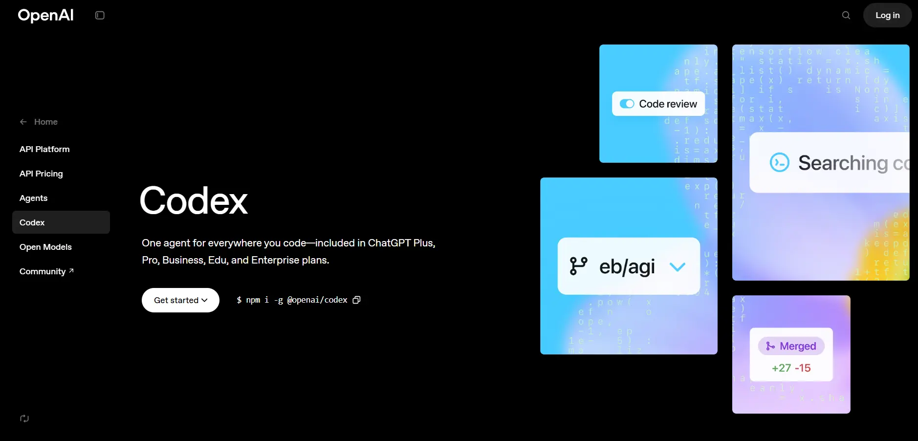 هوش مصنوعی برنامه نویس - codex