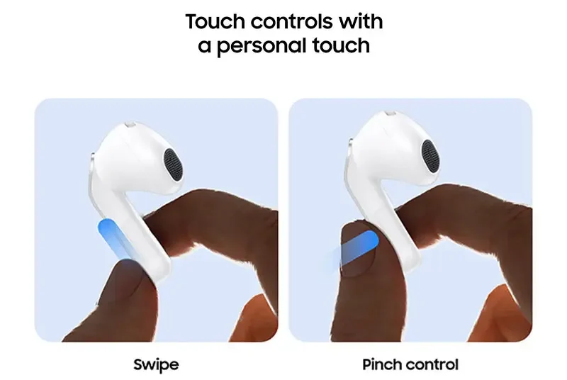 Galaxy Buds4 Sumsung - Touch controls