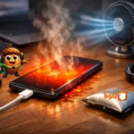 آیا داغ شدن گوشی هنگام شارژ خطرناک است؟ بررسی کامل دلایل و راه‌حل‌ها