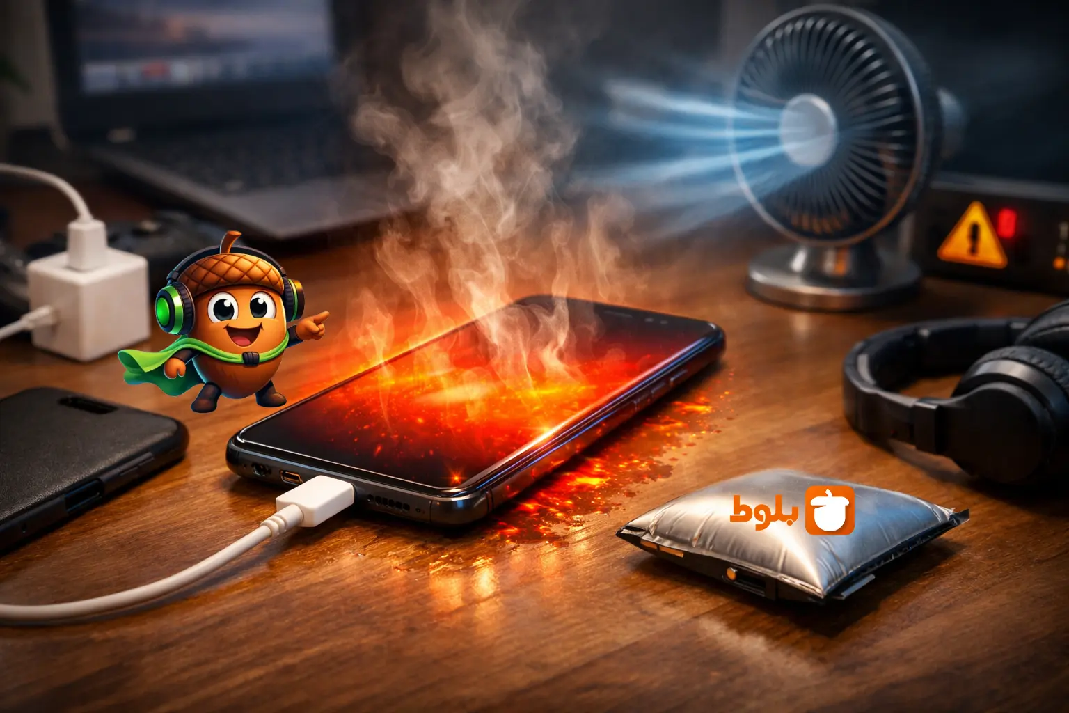 بررسی علل داغ شدن بیش از حد گوشی و جلوگیری از آن - بررسی در بلاگ بلوط تکنولوژی