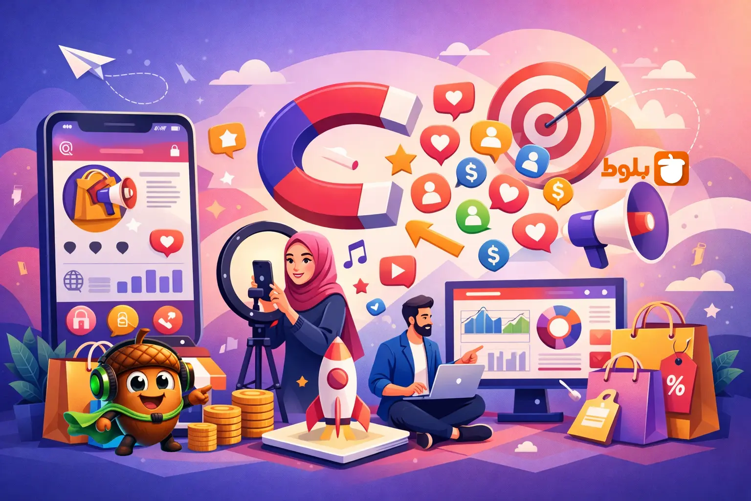 چگونه بازاریابی در اینستاگرام انجام دهیم؟ راهنمای کامل ۱۴۰۴-۱۴۰۵