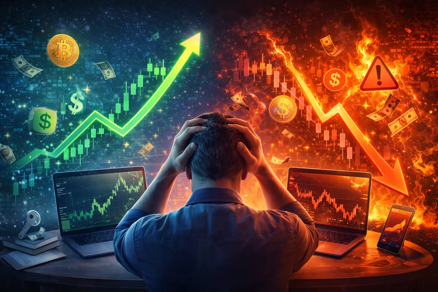 آیا ترید روش مناسبی برای درآمد است؟ (تحلیل واقع‌بینانه ۱۴۰۴-۱۴۰۵)