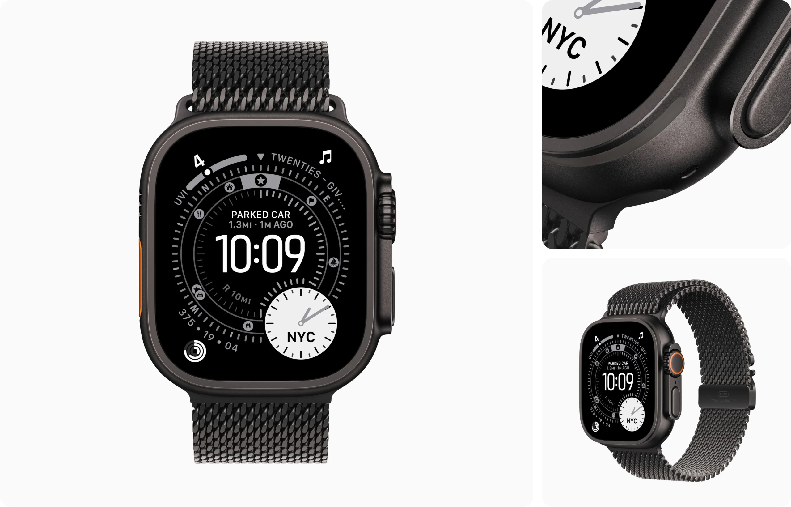ساعت هوشمند Apple Watch Ultra 3 با رنگ مشکی