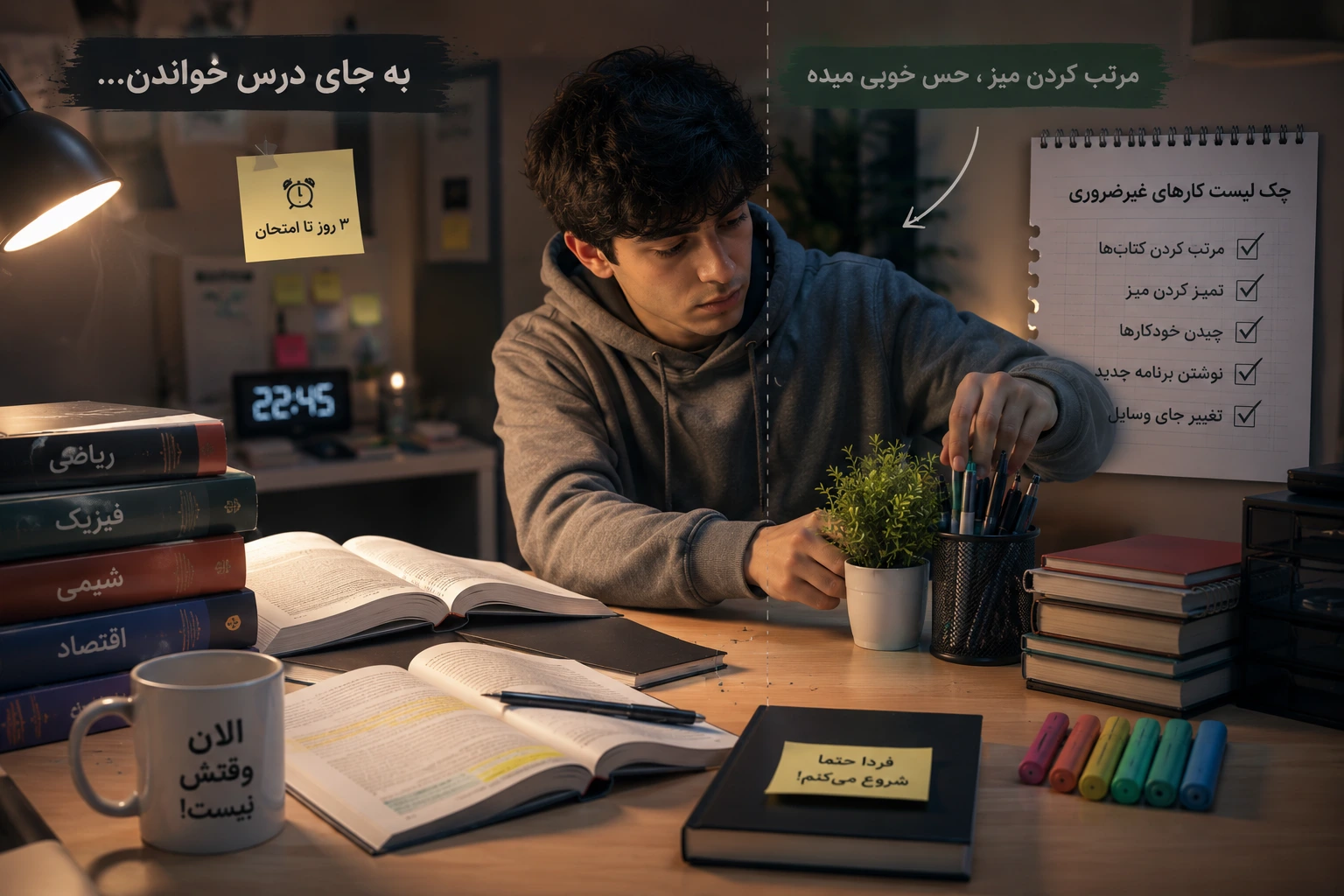 کمال‌گرایی چگونه مطالعه را متوقف می‌کند؟