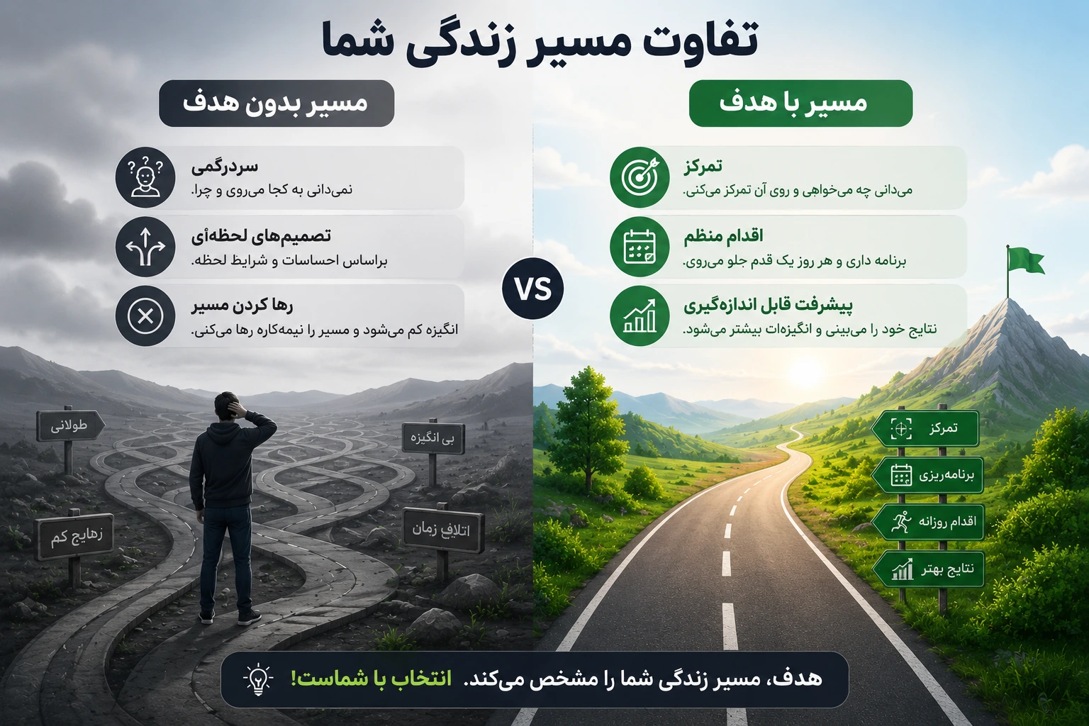 چرا هدفگذاری مهم است؟