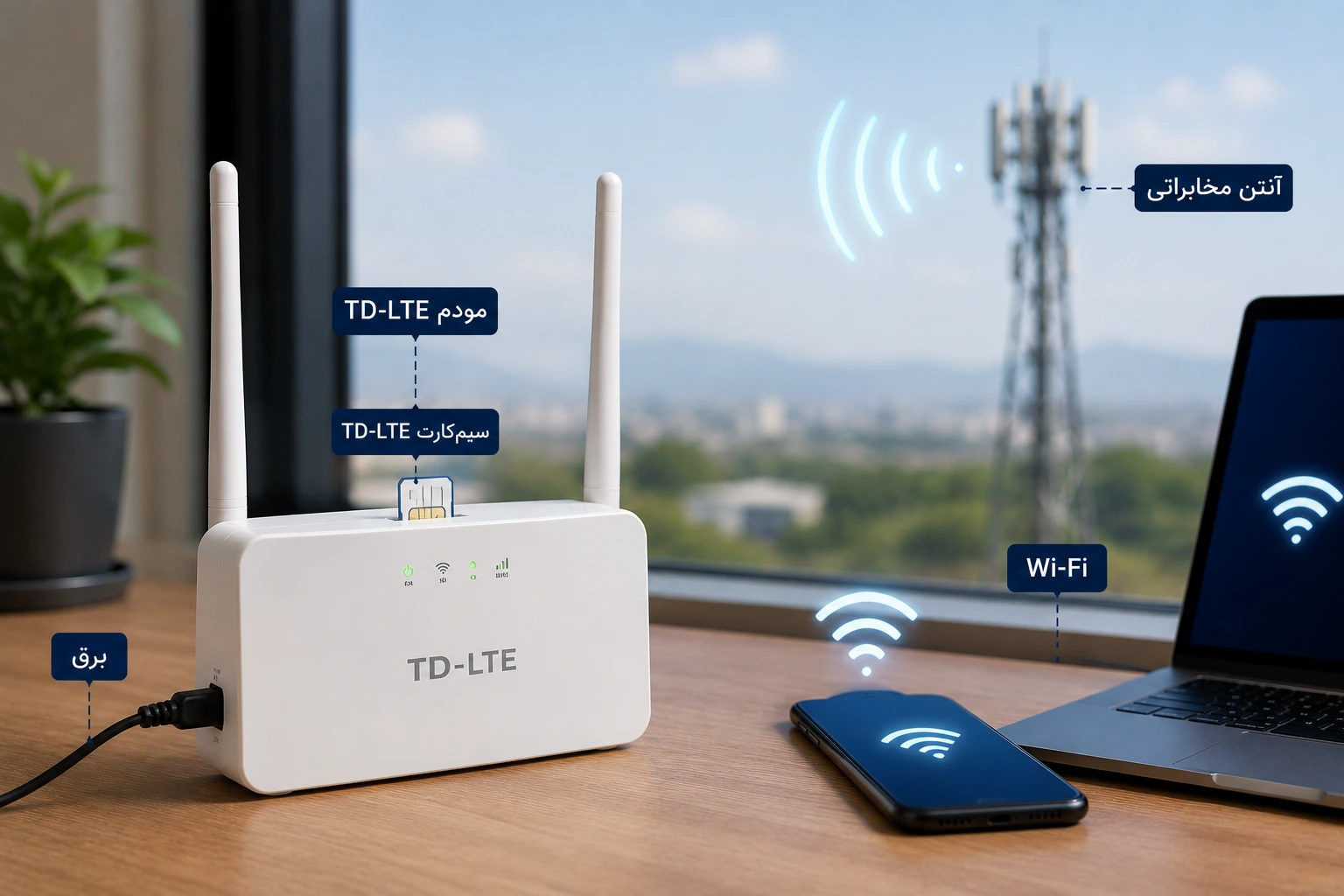 انواع اینترنت چیست؟ معرفی TD-LTE