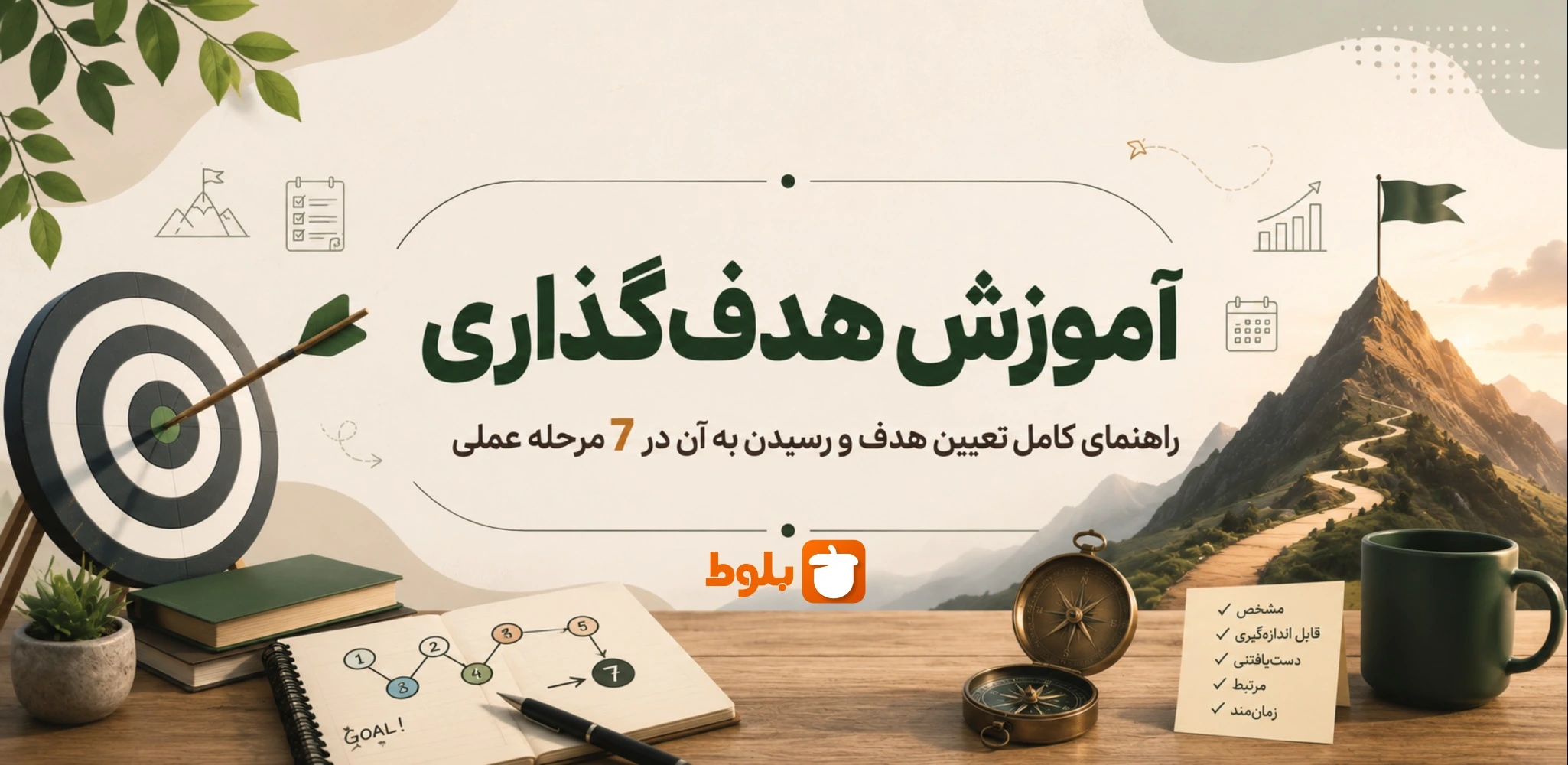 هدف‌گذاری چیست؟ آموزش گام‌به‌گام هدف‌گذاری درست برای رسیدن به موفقیت در بلاگ بلوط