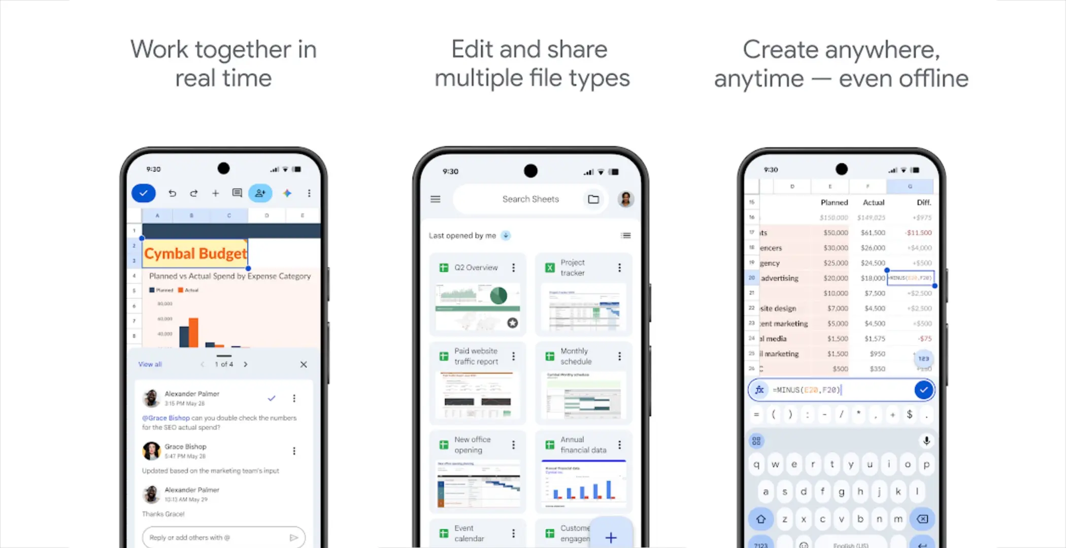 Google Sheets