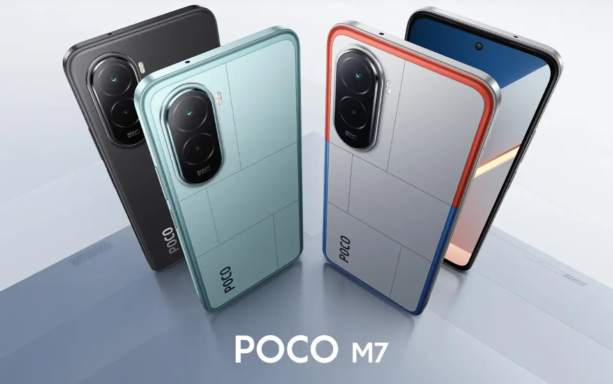 گوشی Xiaomi Poco M7 4G - باتری ۷۰۰۰ میلی‌آمپرساعتی برای کاربران پرمصرف