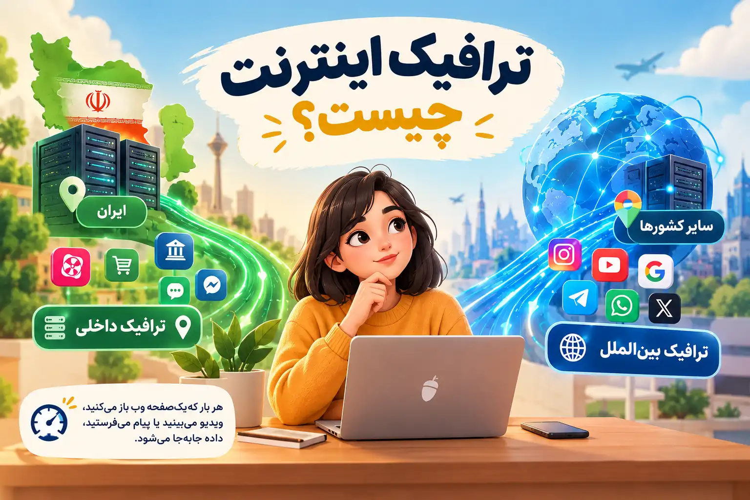 ترافیک اینترنت چیست؟